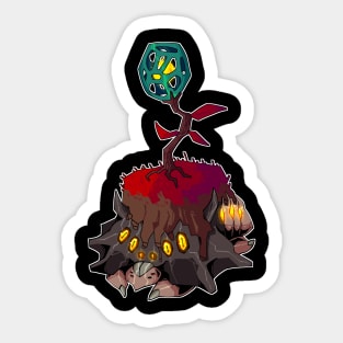 the floratic betaloid Sticker